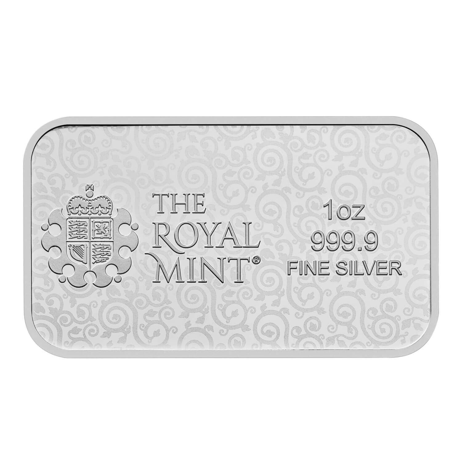 Una and the Lion 1oz Silver Minted Bar back